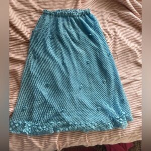 Crochet skirt